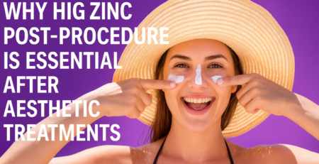 Why High-Zinc Post-Procedure SPF Is Essential After Aesthetic Treatments