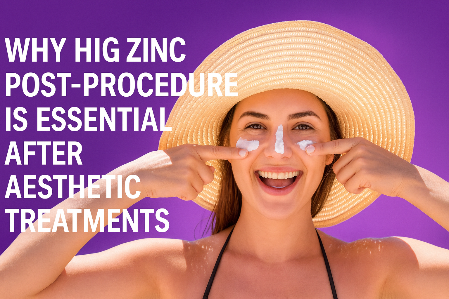 Why High-Zinc Post-Procedure SPF Is Essential After Aesthetic Treatments